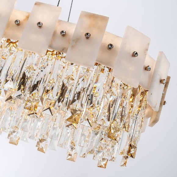 Подвесная светодиодная люстра Modelux ML.6980.900P GD