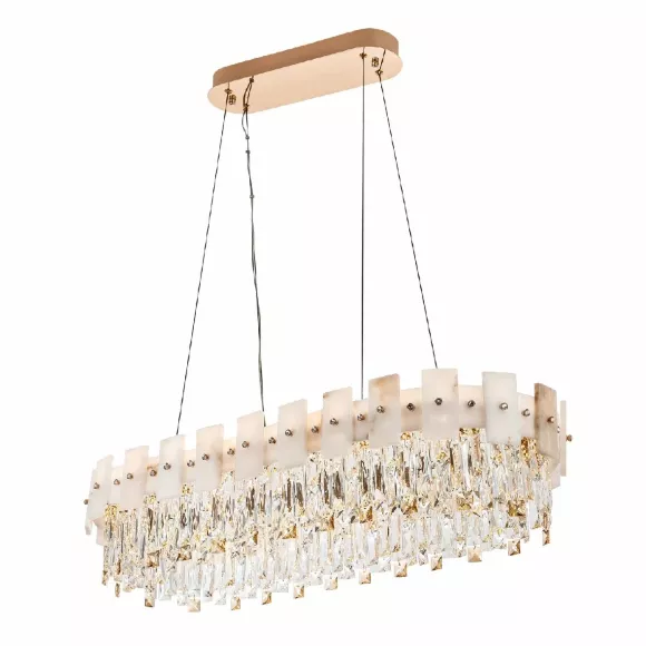 Подвесная светодиодная люстра Modelux ML.6980.900P GD