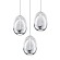 Подвесной светильник DeLight Collection Terrene MD13003023-3A chrome