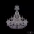 Подвесная люстра Bohemia Ivele Crystal 1410/12+6/300/XL-95/2d G V7010