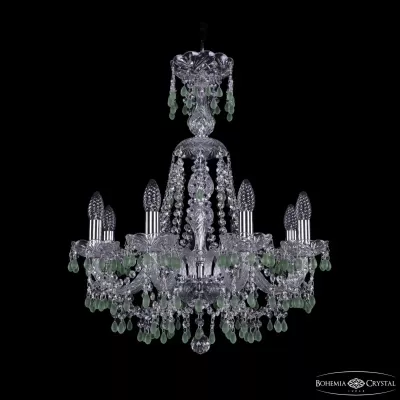 Подвесная люстра Bohemia Ivele Crystal 1410/8/195/XL-66 Ni V5001