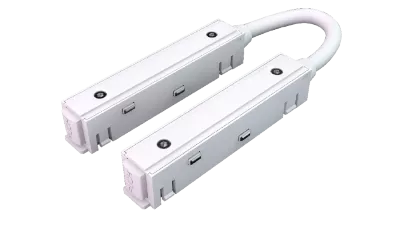 Коннектор питания угловой iLedex Vision CORNER POWER CONNECT 4822-L380-WH