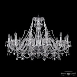 Подвесная люстра Bohemia Ivele Crystal 1411/12/360 Ni