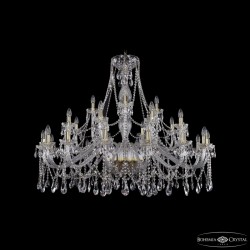 Подвесная люстра Bohemia Ivele Crystal 1413/16+8+4/460 G