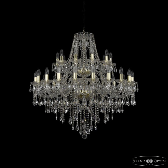 Подвесная люстра Bohemia Ivele Crystal 1415/20+10/360/2d G