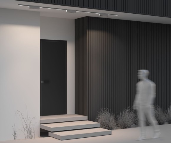 Уличный трековый светильник Maytoni Points Elasity IP O-TR01-3-S-20WW3K