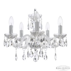 Подвесная люстра Bohemia Ivele Crystal 117/5/141 Ni