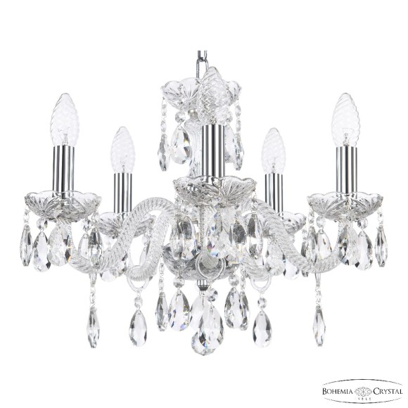 Подвесная люстра Bohemia Ivele Crystal 117/5/141 Ni