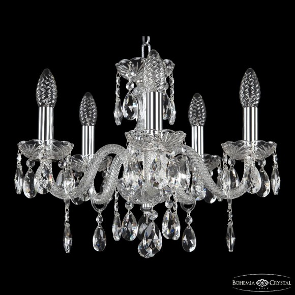 Подвесная люстра Bohemia Ivele Crystal 117/5/141 Ni