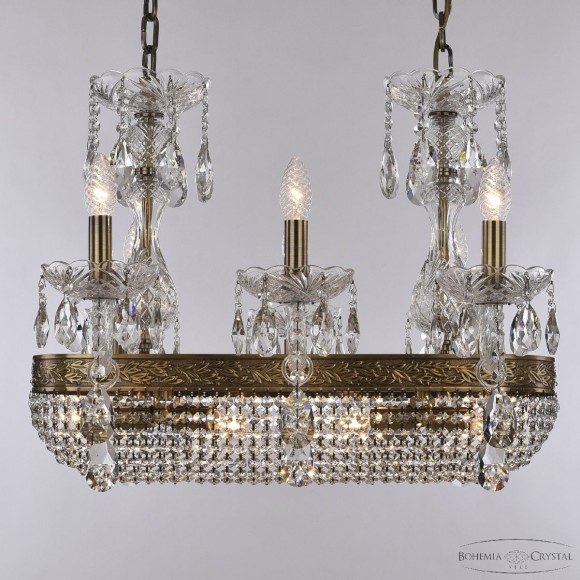 Подвесная люстра Bohemia Ivele Crystal 1452/6/195/600 FP