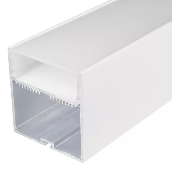 Профиль с экраном Arlight SL-LINE-7477-2500 WHITE+OPAL 021372 Профиль с экраном Arlight SL-LINE-7477-2500 WHITE+OPAL 021372