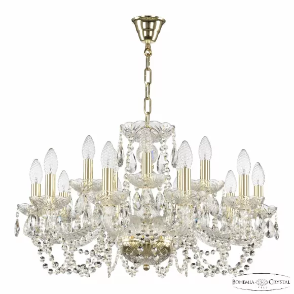 Подвесная люстра Bohemia Ivele Crystal 119/10+5/240 G Подвесная люстра Bohemia Ivele Crystal 119/10+5/240 G