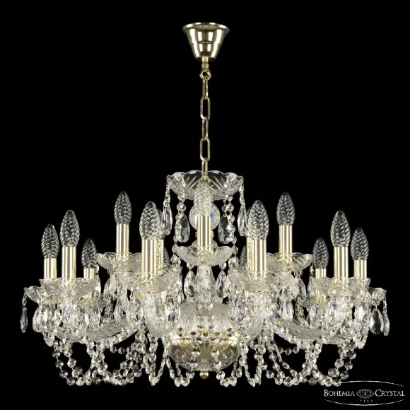 Подвесная люстра Bohemia Ivele Crystal 119/10+5/240 G Подвесная люстра Bohemia Ivele Crystal 119/10+5/240 G