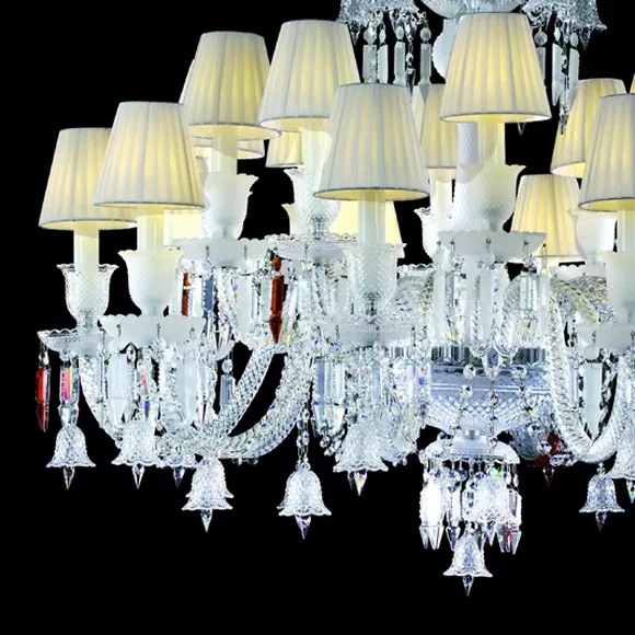 Подвесная люстра Delight Collection Moollona MD11027010-20B, Хром, Белый, Металл, крупный план Подвесная люстра Delight Collection Moollona MD11027010-20B, Хром, Белый, Металл, крупный план