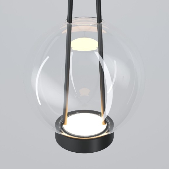 Подвесной светильник Eurosvet Frasco 50267/1 LED черный a069346