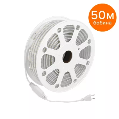 Светодиодная герметичная лента Wolta WLS-220V-2835-10W/4000/S120
