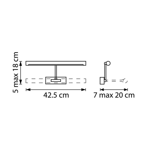 Подсветка для картин Lightstar Noce 201031