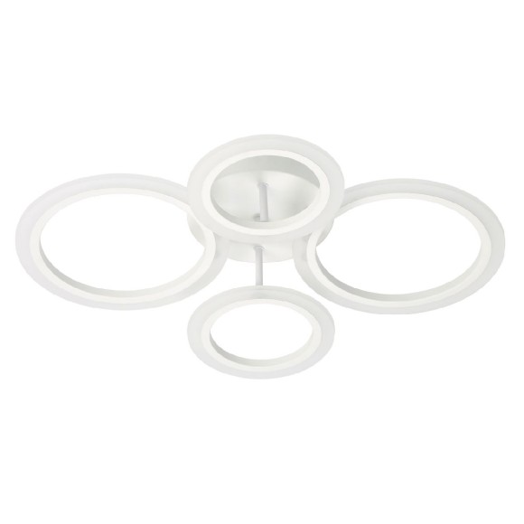 Потолочная светодиодная люстра с пультом управления De Markt Мадлен 424013404