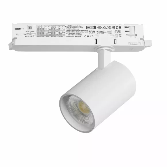 Трековый трехфазный светильник Quattro LED с управлением DALI Lightstar Alta Base A5246DALI Трековый трехфазный светильник Quattro LED с управлением DALI Lightstar Alta Base A5246DALI