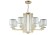 Подвесная люстра Crystal Lux Nicolas NICOLAS SP-PL8 GOLD/WHITE