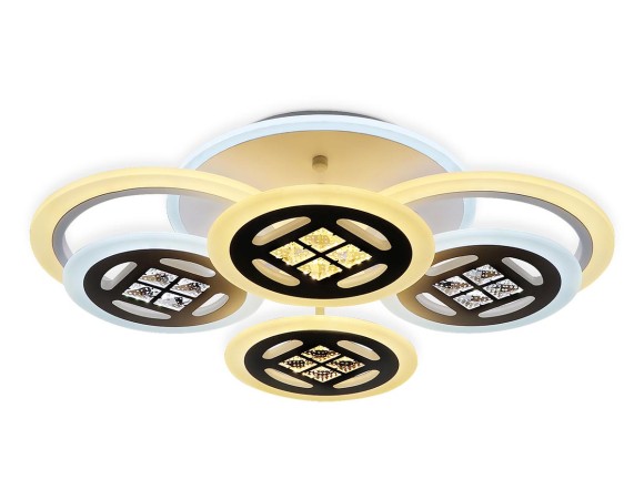 Потолочная светодиодная люстра с пультом управления Ambrella Light Ice FA2951