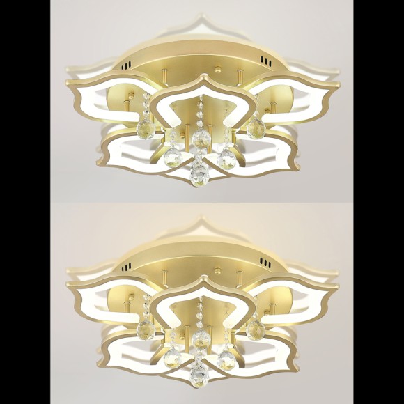 Потолочная светодиодная люстра с пультом управления Natali Kovaltseva Florel INNOVATION STYLE 83052