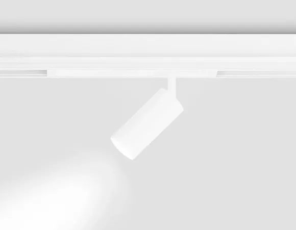 Трековый магнитный светильник Ambrella Light Magnetic 220V GL1211, Белый, От теплого до холодного, Металл, вид снизу Трековый магнитный светильник Ambrella Light Magnetic 220V GL1211, Белый, От теплого до холодного, Металл, вид снизу