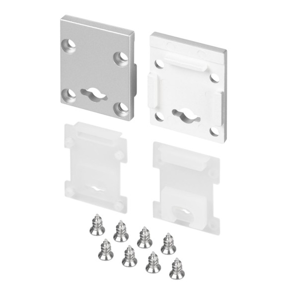 Заглушка Arlight FLOOR22-H27 c отверстием (Пластик) 062601