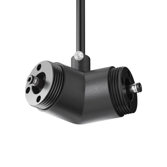 Угловой коннектор 120° с вводом питания Maytoni Shelf CA018LWC-P-B