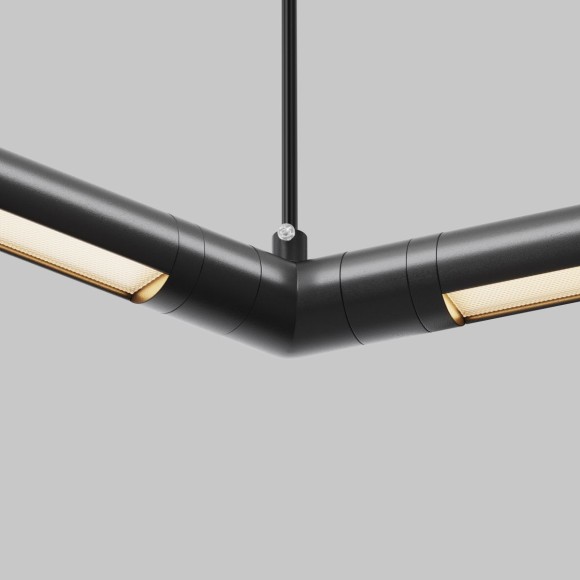 Угловой коннектор 120° с вводом питания Maytoni Shelf CA018LWC-P-B