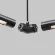 Угловой коннектор 120° с вводом питания Maytoni Shelf CA018LWC-P-B, Черный, Алюминий