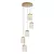 Подвесной светильник Delight Collection MD25020403-5A2 Satin gold