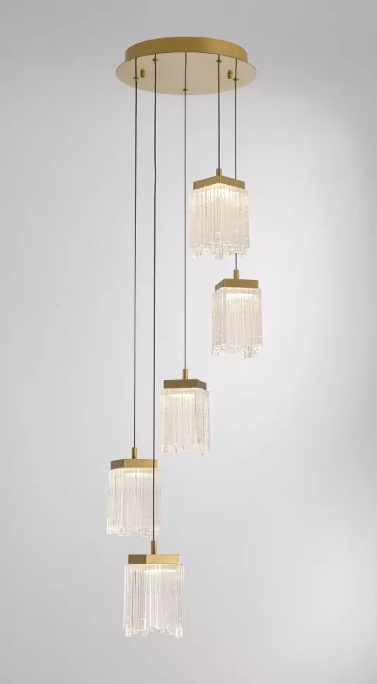 Подвесной светильник Delight Collection MD25020403-5A2 Satin gold Подвесной светильник Delight Collection MD25020403-5A2 Satin gold