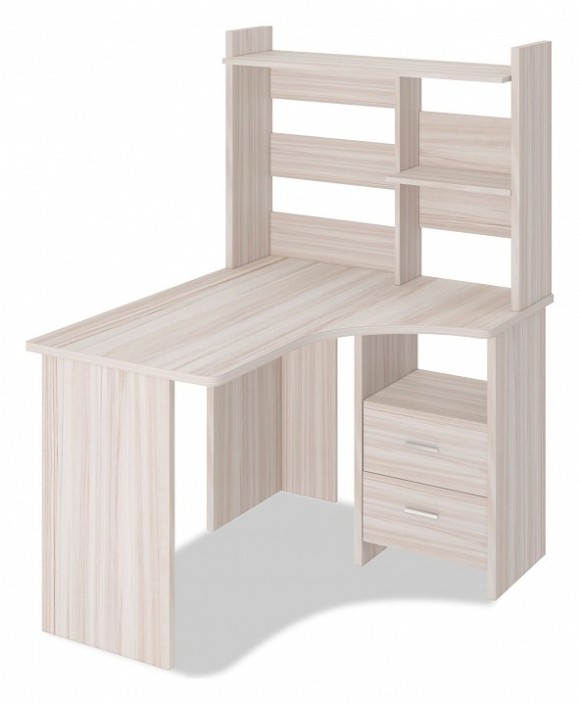 Стол компьютерный Домино Лайт СКЛ-Угл120+НКЛ-100 MER_SKL-Ugl120_NKL-100_K_PRAV