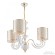 Подвесная люстра Arte Milano Florentia-8857 308857/3 Wh/Gd