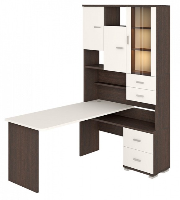 Стол компьютерный Домино СР-620/160 MER_SR-620-160_VBEBE-PRAV