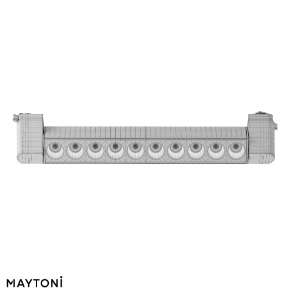 Трековый однофазный светильник Maytoni Points Rot TR010-1-10W3K-M-W