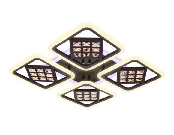 Потолочная светодиодная люстра с пультом управления Ambrella Light Ice FA287