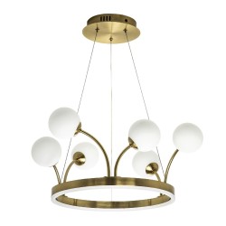 Подвесная светодиодная люстра Modelux MS.1535.6 BS