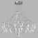 Подвесная люстра Odeon Light Flamenco 6699/51CL, Хром, Прозрачный, Нейтральный белый, крупный план