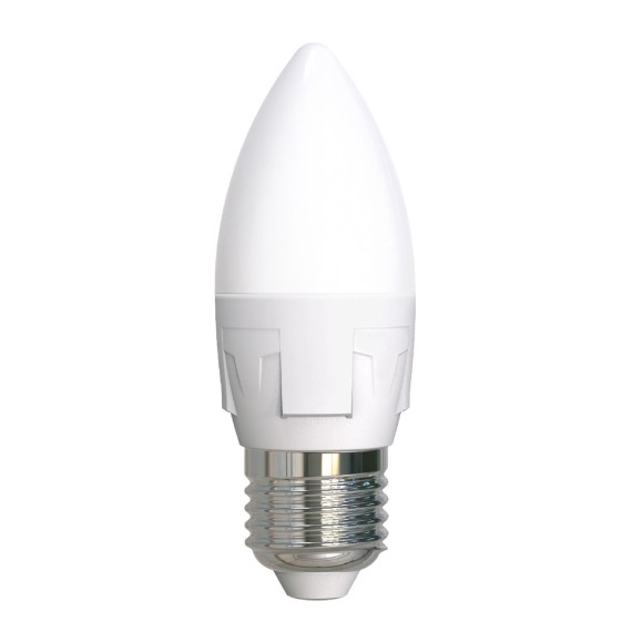 Лампа светодиодная Uniel LED-C37 7W/6500K/E27/FR PLP01WH UL-00011015