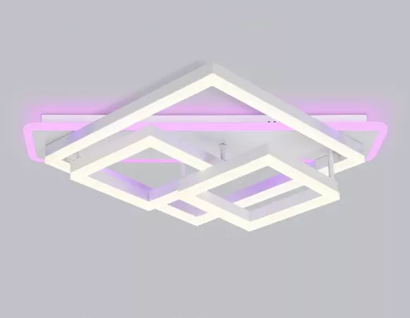 Потолочная люстра Ambrella Light Acrylica Disk FA8531, вид снизу Потолочная люстра Ambrella Light Acrylica Disk FA8531, вид снизу