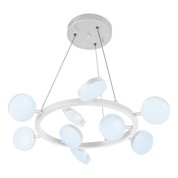 Подвесная светодиодная люстра с пультом управления iLedex Totes FS-016-D9 63W WH