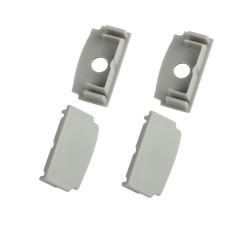 Набор заглушек Эра 6114-3 для профиля 6114 2шт глухие 2шт с отверстием