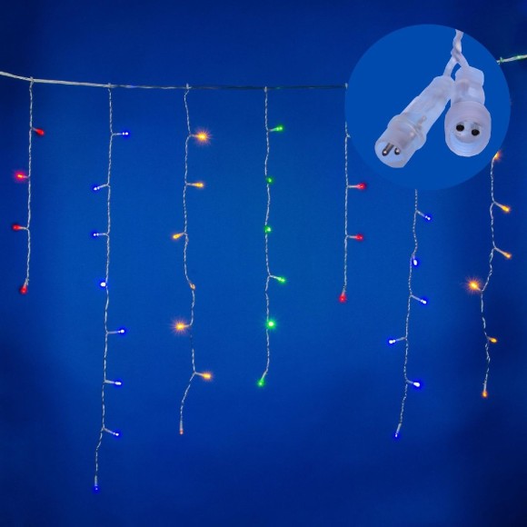 Уличная гирлянда Uniel ULD-B12006-195/TTK MULTI IP44 UL-00010880