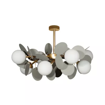 Люстра на штанге Loft IT Matisse 10008/8 Grey