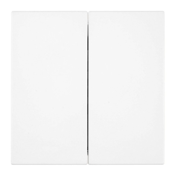 Переключатель 2-клавишный (механизм) Stekker Мия 250В 10А RSW10-3107-01 белая магнолия 50434