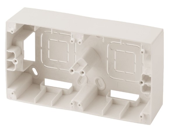 Коробка для накладного монтажа на 2 поста Эра 12-6102-02 Б0043171