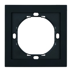 Рамка 1-местная Stekker Мия PFR00-3001-05 черный бархат 50461