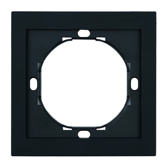 Рамка 1-местная Stekker Мия PFR00-3001-05 черный бархат 50461